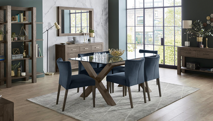 Bentley Designs Torino Dark Oak Dining